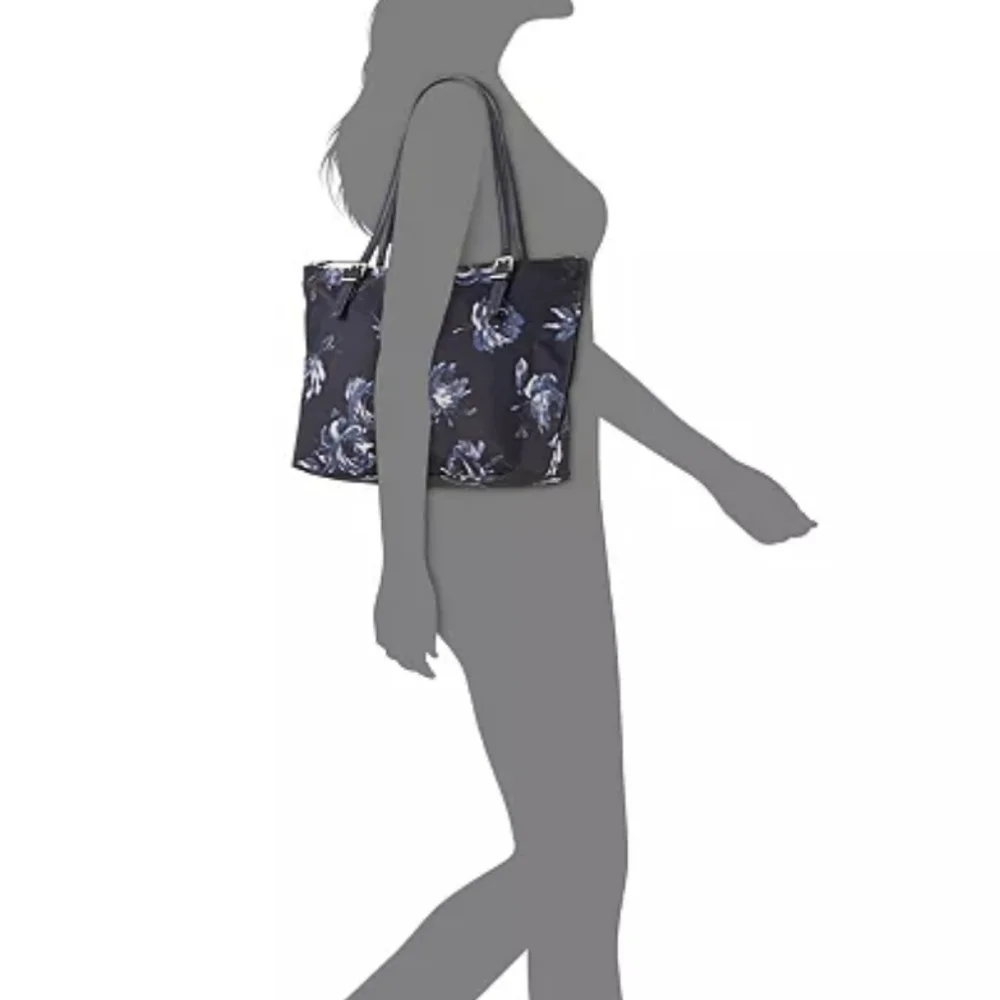 Kate Spade New York Watson Lane Small Night Rose Maya Tote Blue